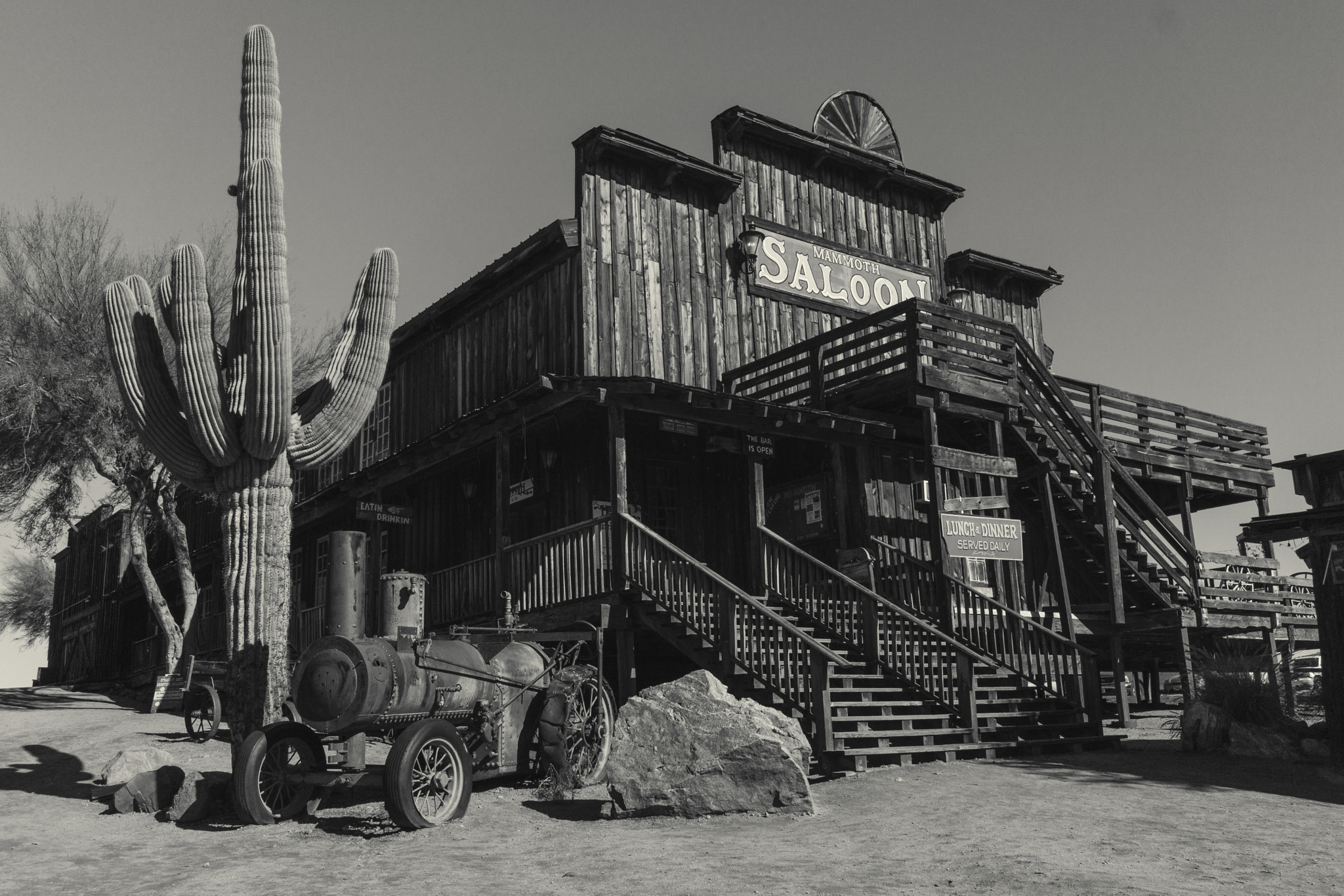 Sony E 20mm F2.8 sample photo. Goldfield ghost town photography