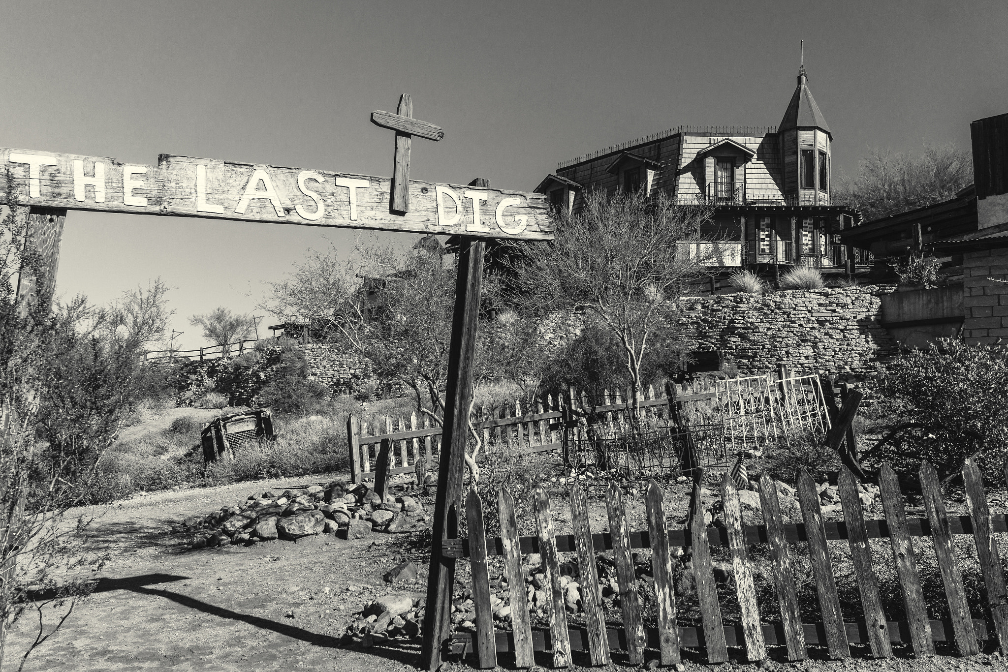 Sony E 20mm F2.8 sample photo. Goldfield ghost town photography