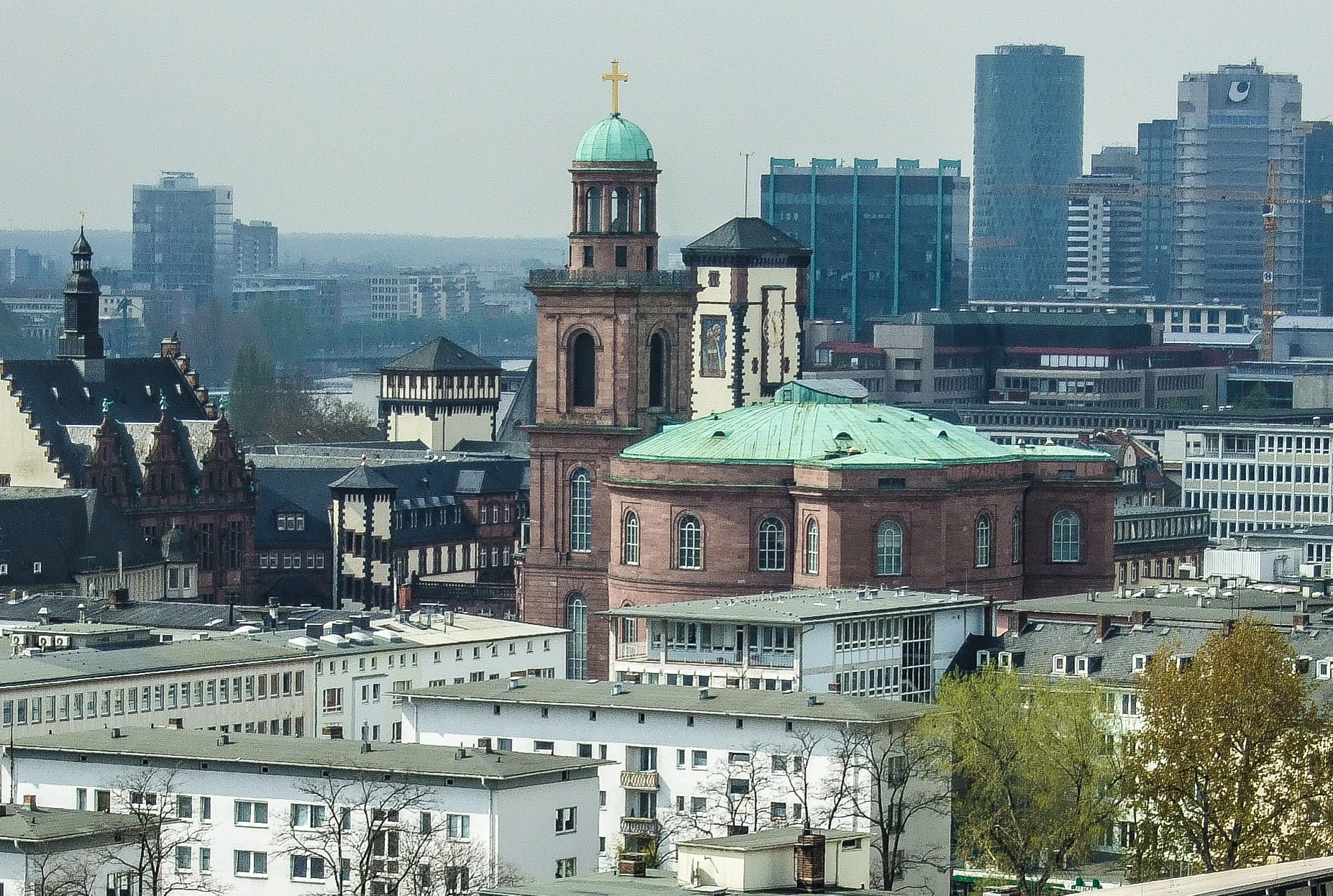 Fujifilm FinePix F30 sample photo. Frankfurt paulskirche photography