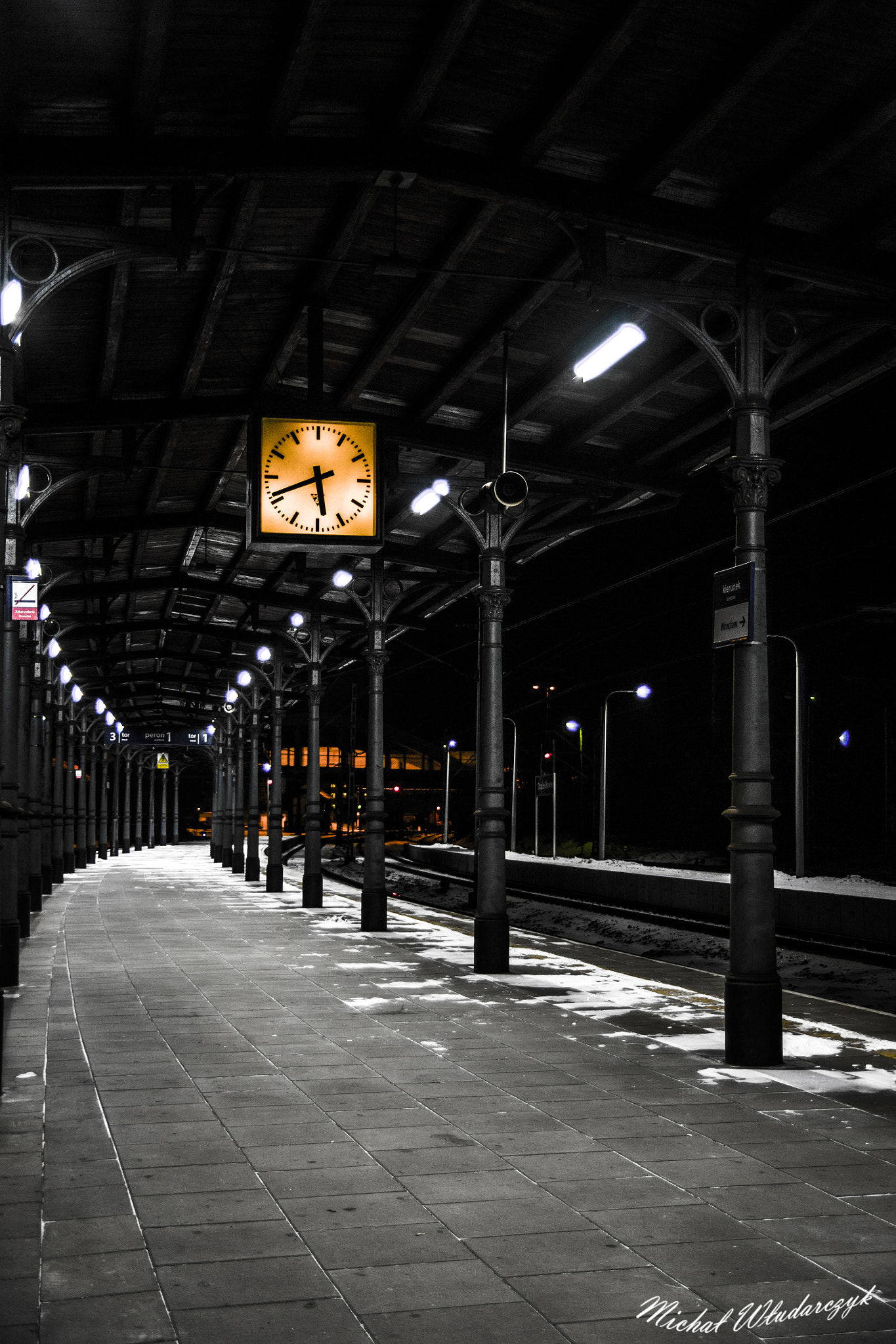 Nikon D3100 sample photo. Railway station photography