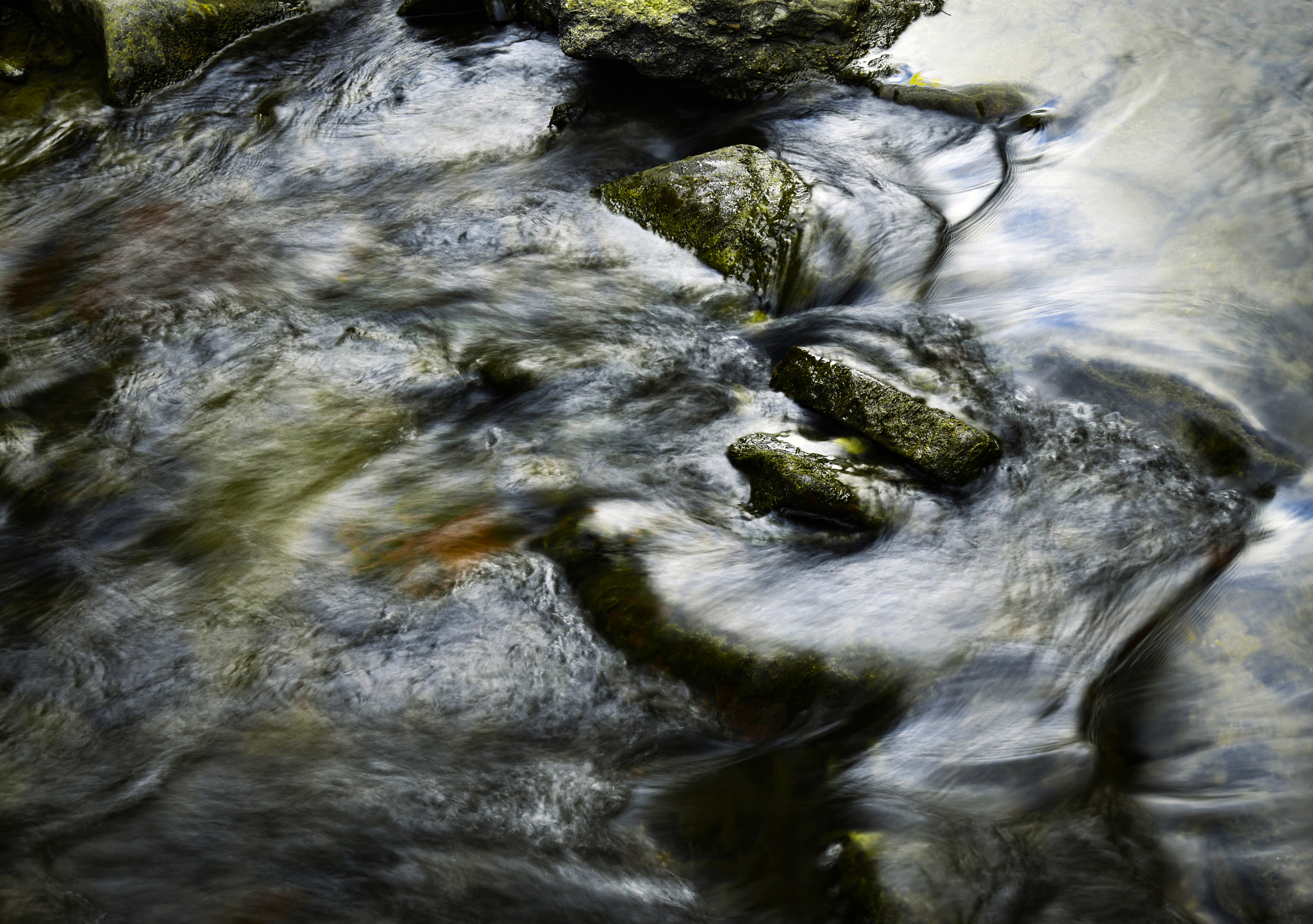 Nikon D5500 sample photo. Detail river with rocks photography