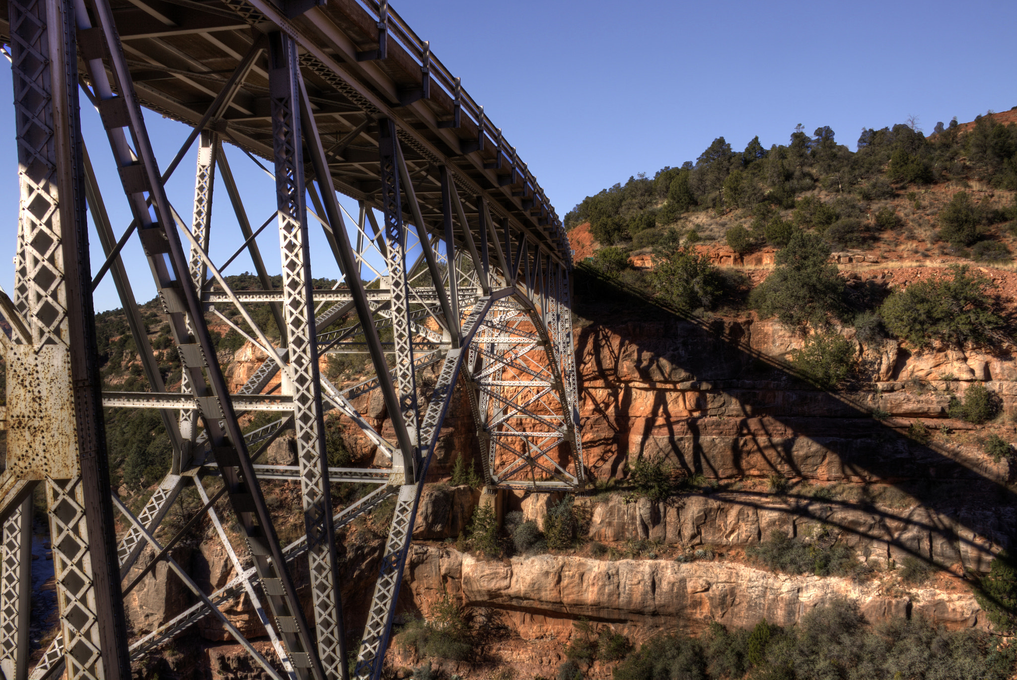 Canon EOS 50D sample photo. Bridge in sedona photography