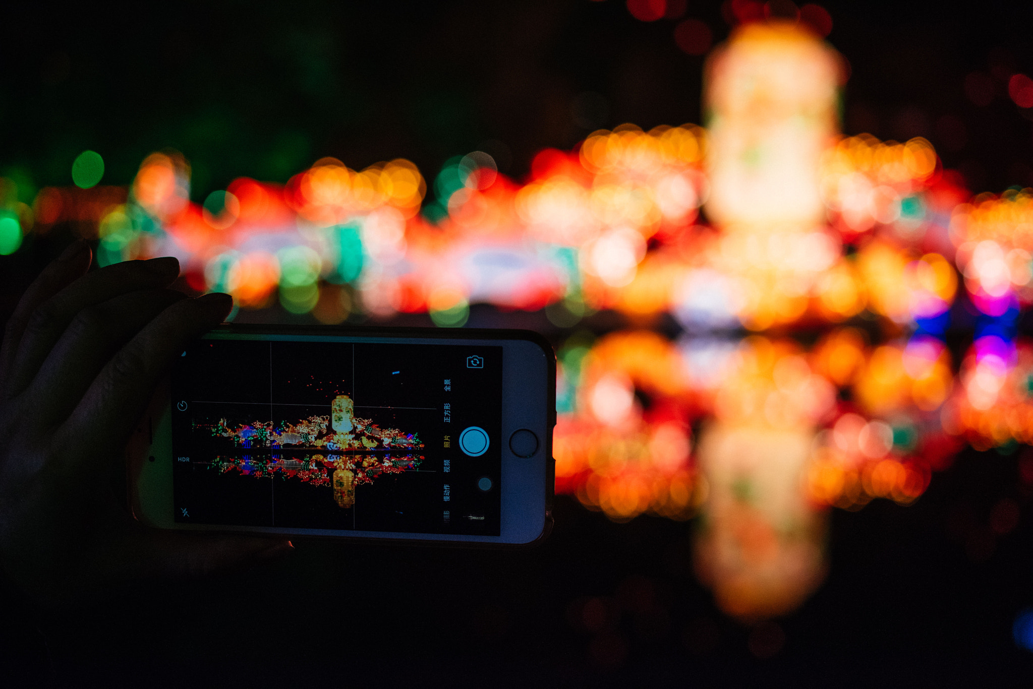 Nikon D810 sample photo. Lantern show photography