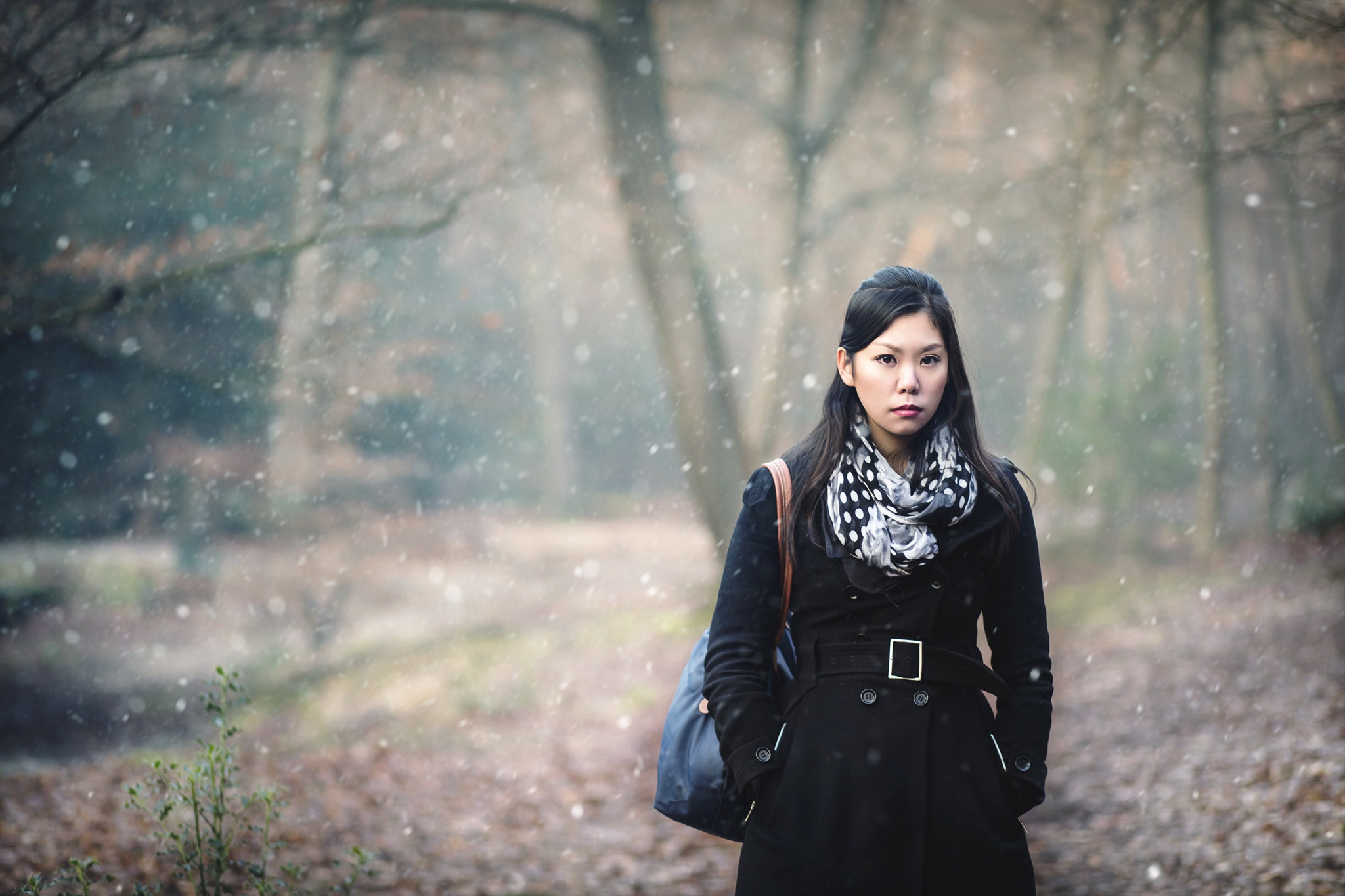 Canon EOS 5DS + Canon EF 85mm F1.8 USM sample photo. White as winter photography