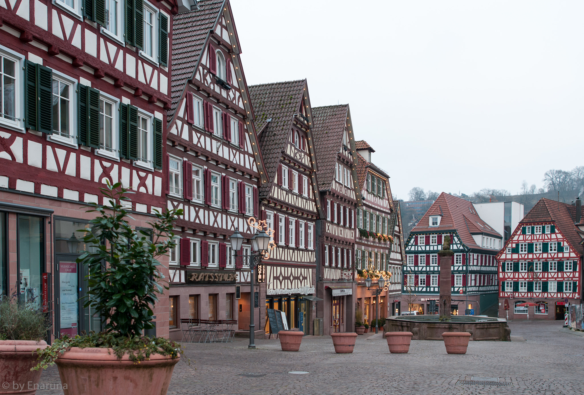 Nikon D300S + Nikon AF-S Nikkor 24mm F1.4G ED sample photo. Half-timbered houses photography