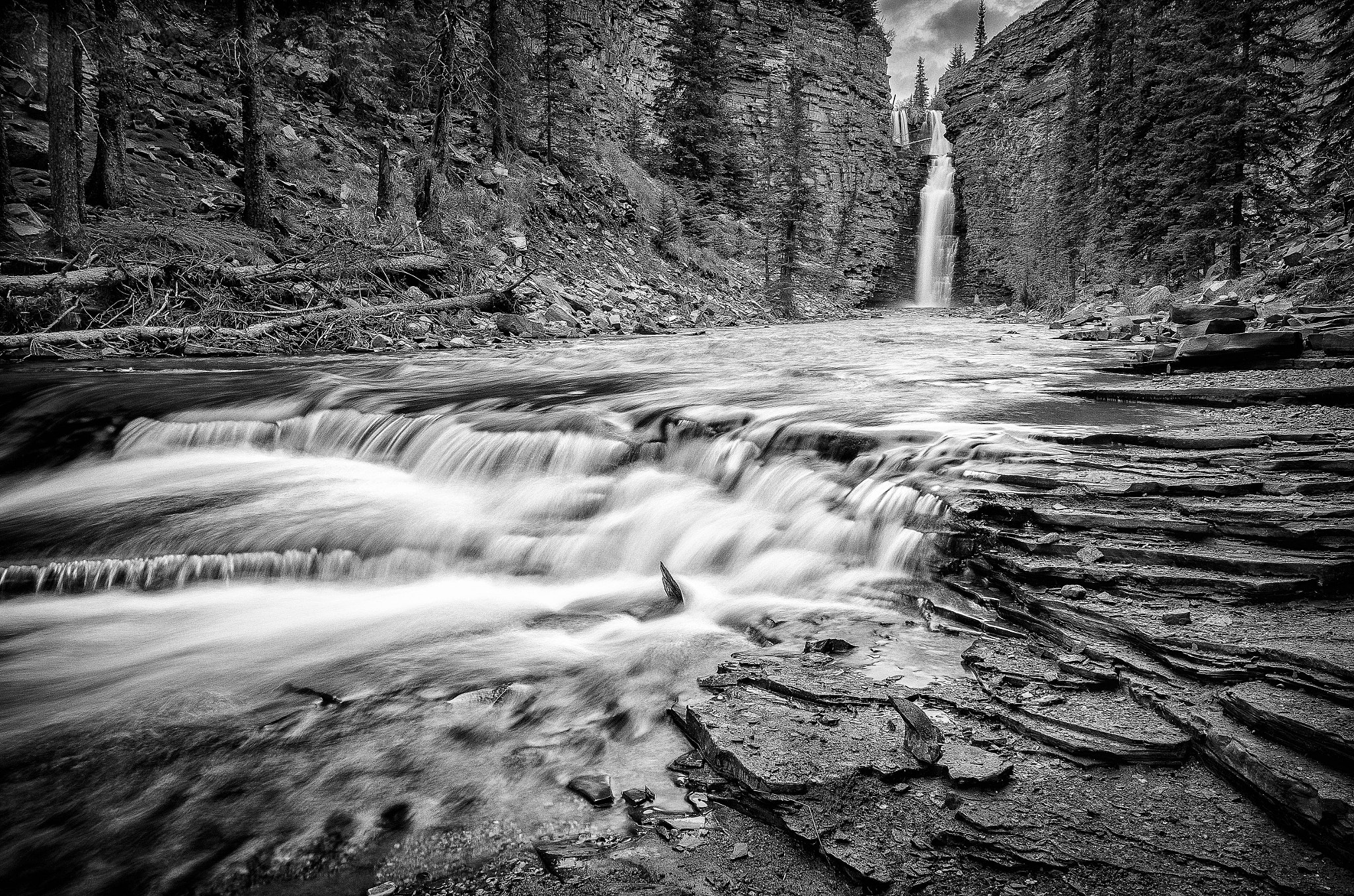 Pentax K-5 IIs + Sigma AF 10-20mm F4-5.6 EX DC sample photo. Big horn falls photography