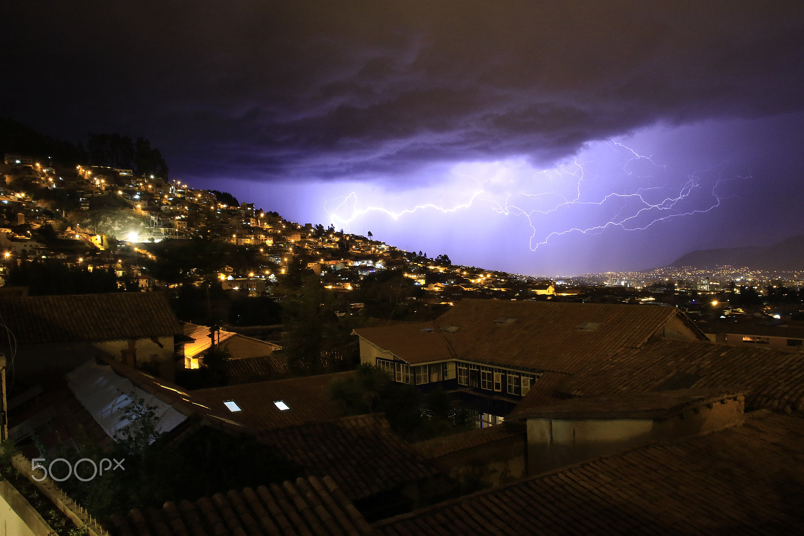 Canon EOS 7D Mark II sample photo. (menacing storm approaching cusco, peru) photography