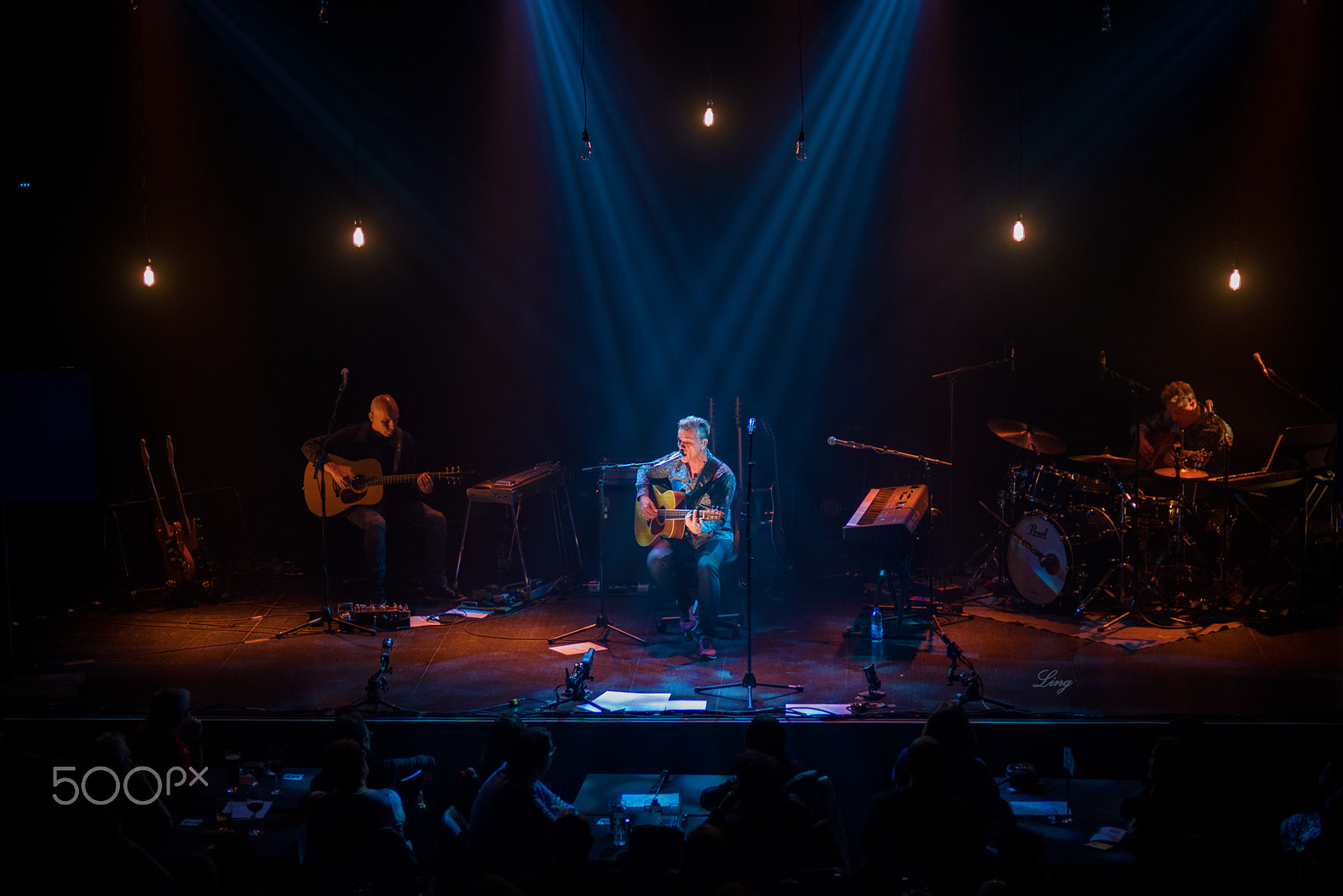 Nikon D810 + Sigma 85mm F1.4 EX DG HSM sample photo. Concert de bruno pelletier-7 photography