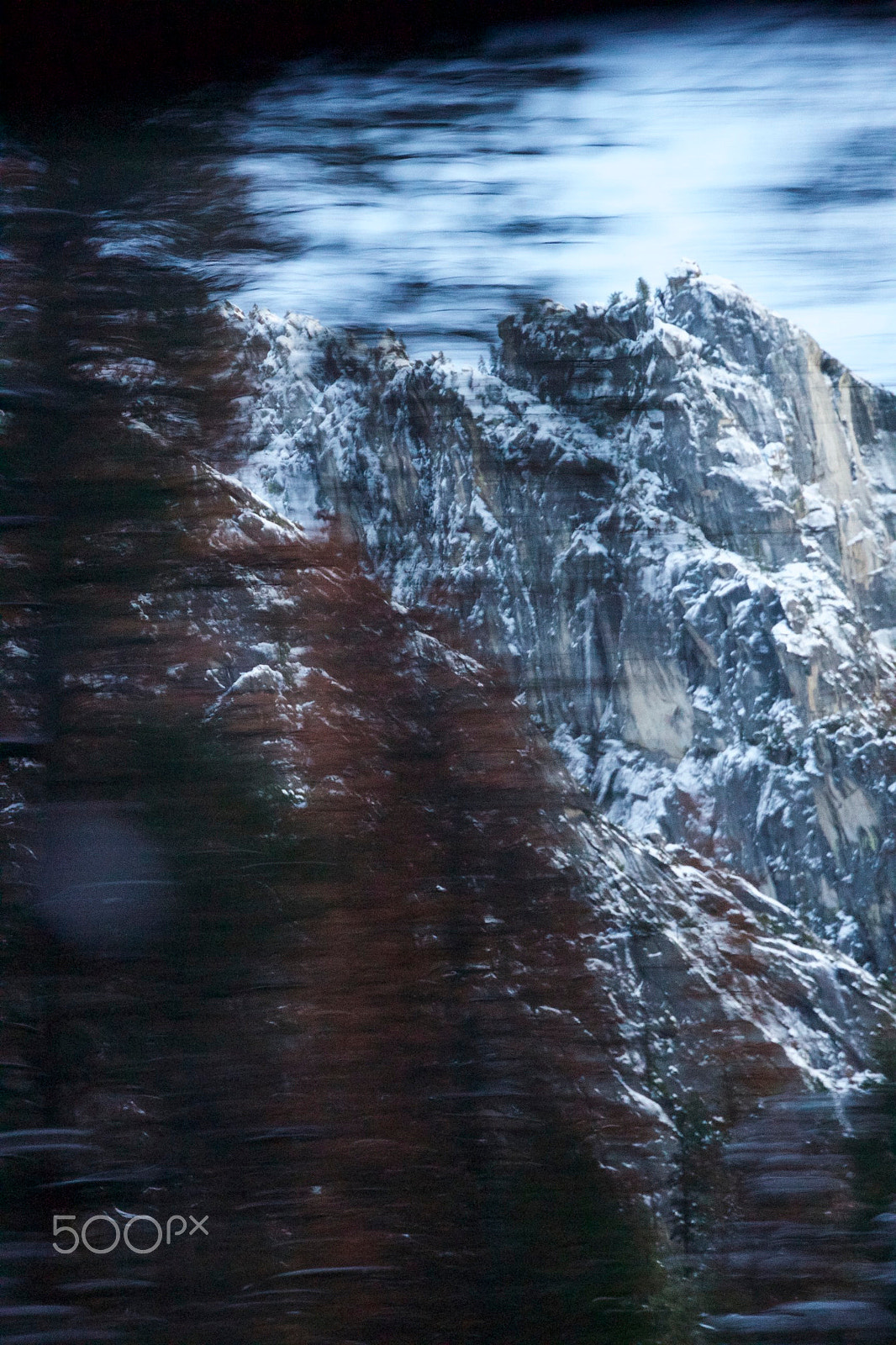Canon EOS 100D (EOS Rebel SL1 / EOS Kiss X7) sample photo. Yosemite from a car window ii photography