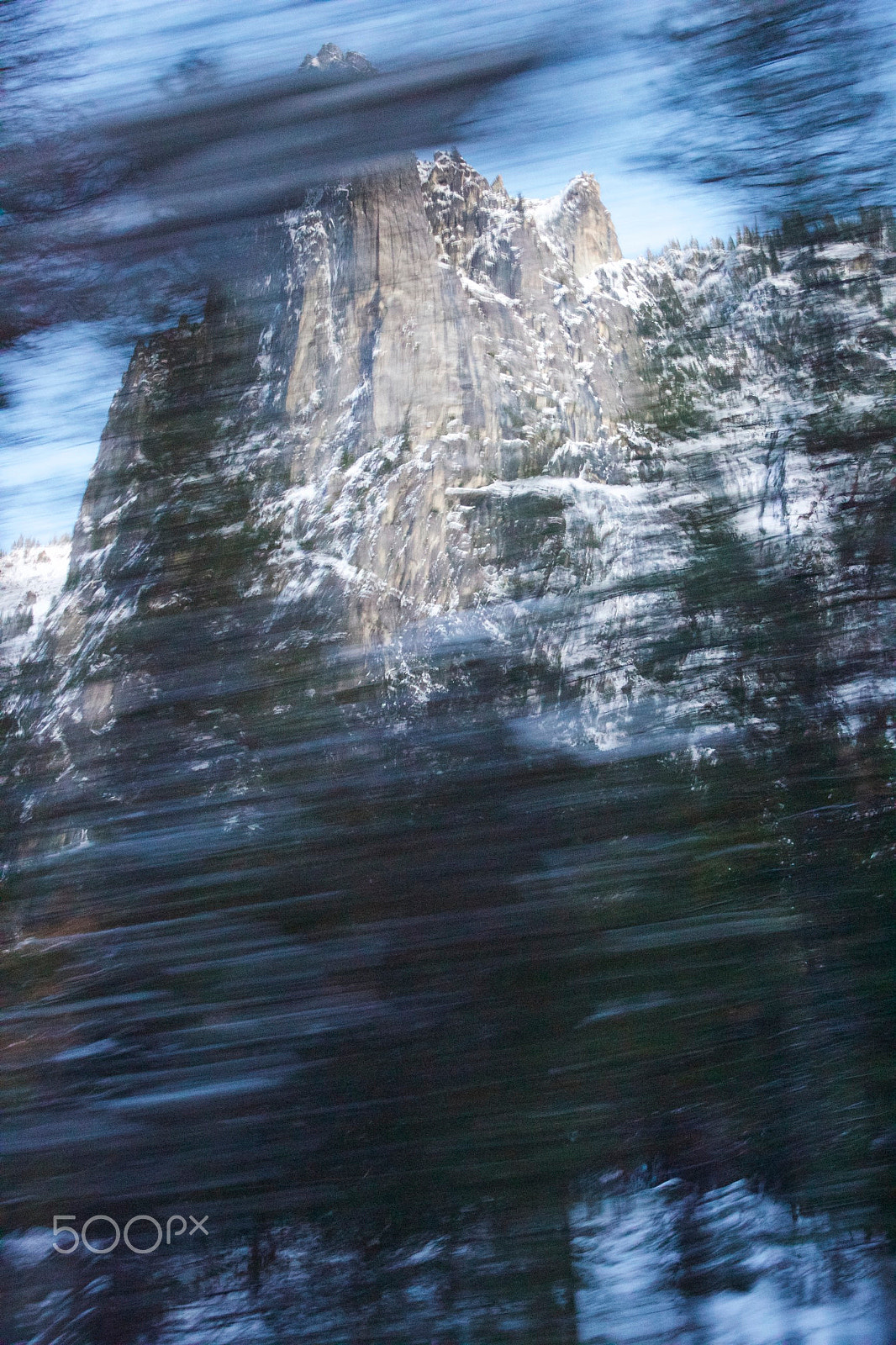 Canon EOS 100D (EOS Rebel SL1 / EOS Kiss X7) sample photo. Yosemite from a car window iii photography