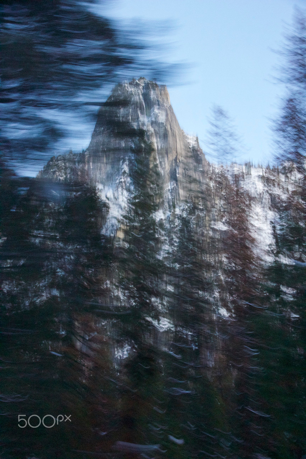 Canon EOS 100D (EOS Rebel SL1 / EOS Kiss X7) sample photo. Yosemite from a car window iv photography