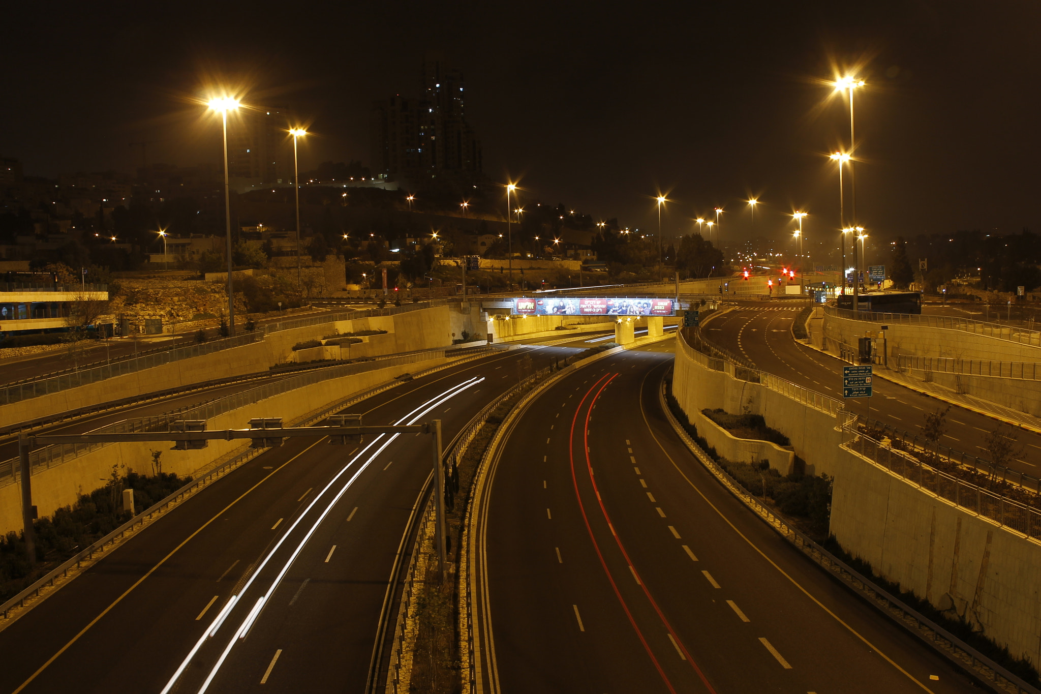 Canon EF-S 18-200mm F3.5-5.6 IS sample photo. Jerusalem lights photography