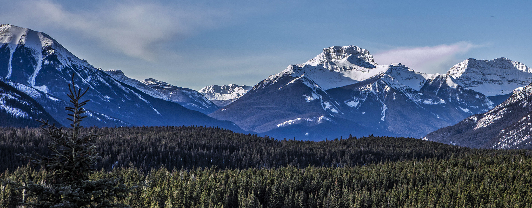 Canon EOS 5DS R + Canon EF 24-70mm F2.8L USM sample photo. Near banff in the canadian rockies in winter photography