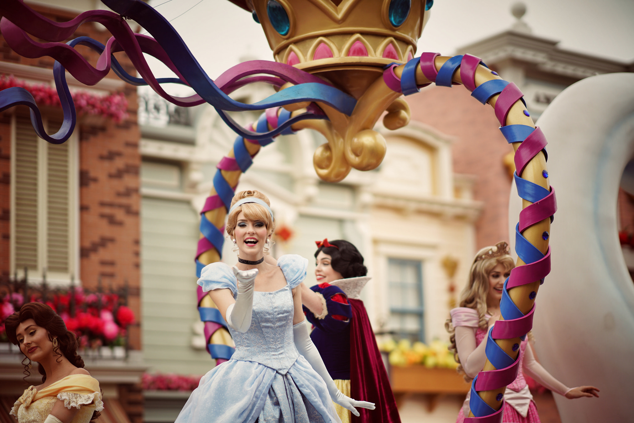 Sony FE 85mm F1.4 GM sample photo. Hong kong disney photography