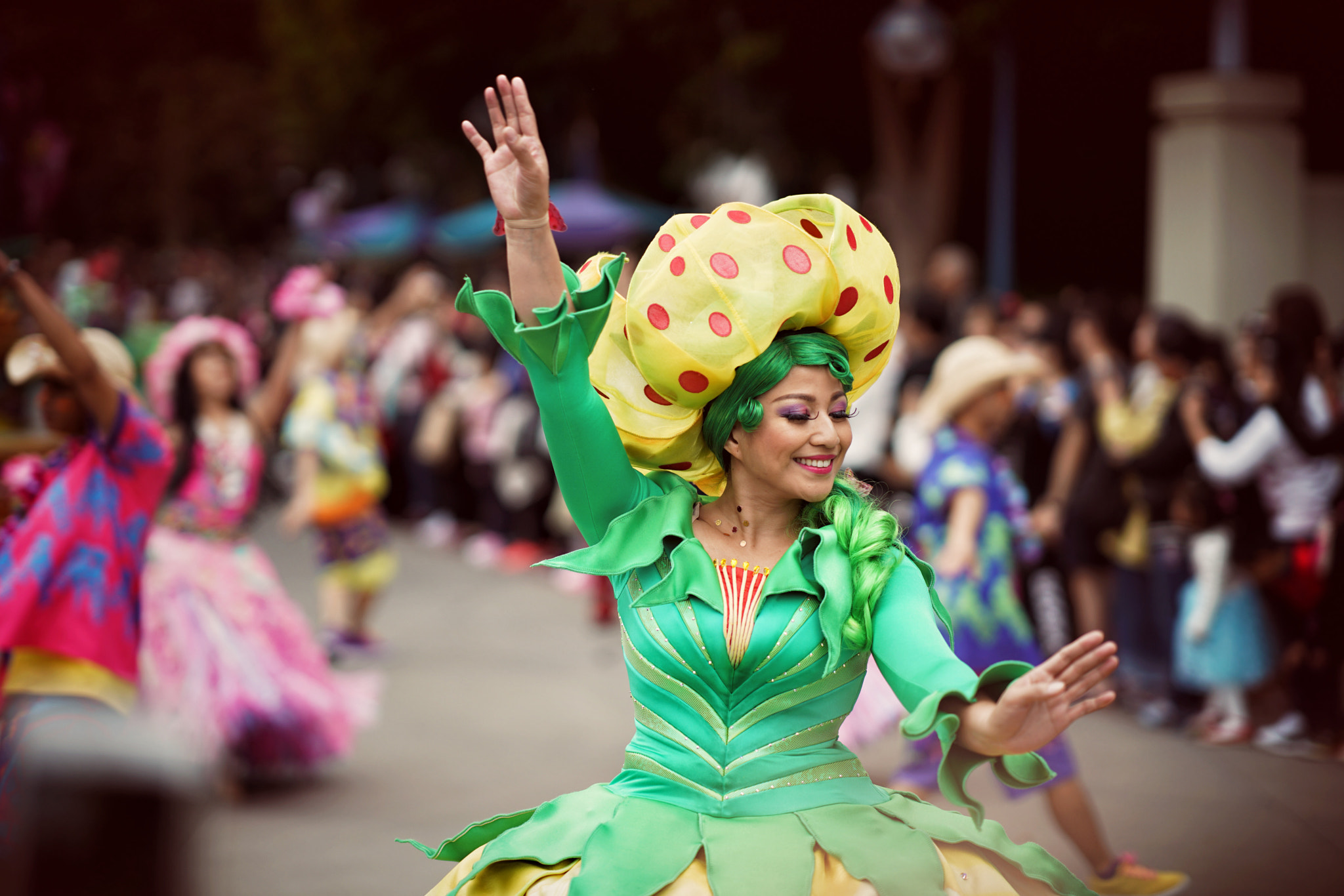 Sony FE 85mm F1.4 GM sample photo. Hong kong disney photography