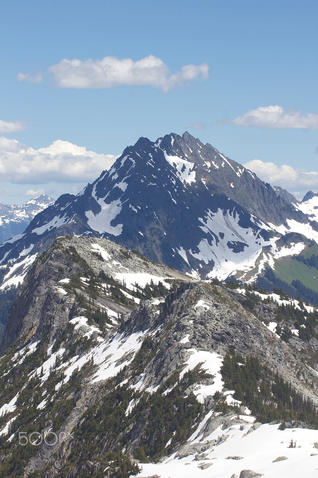 Canon EOS 60D + Canon EF 70-210mm f/4 sample photo. Mountain peaks breaking the horizon photography