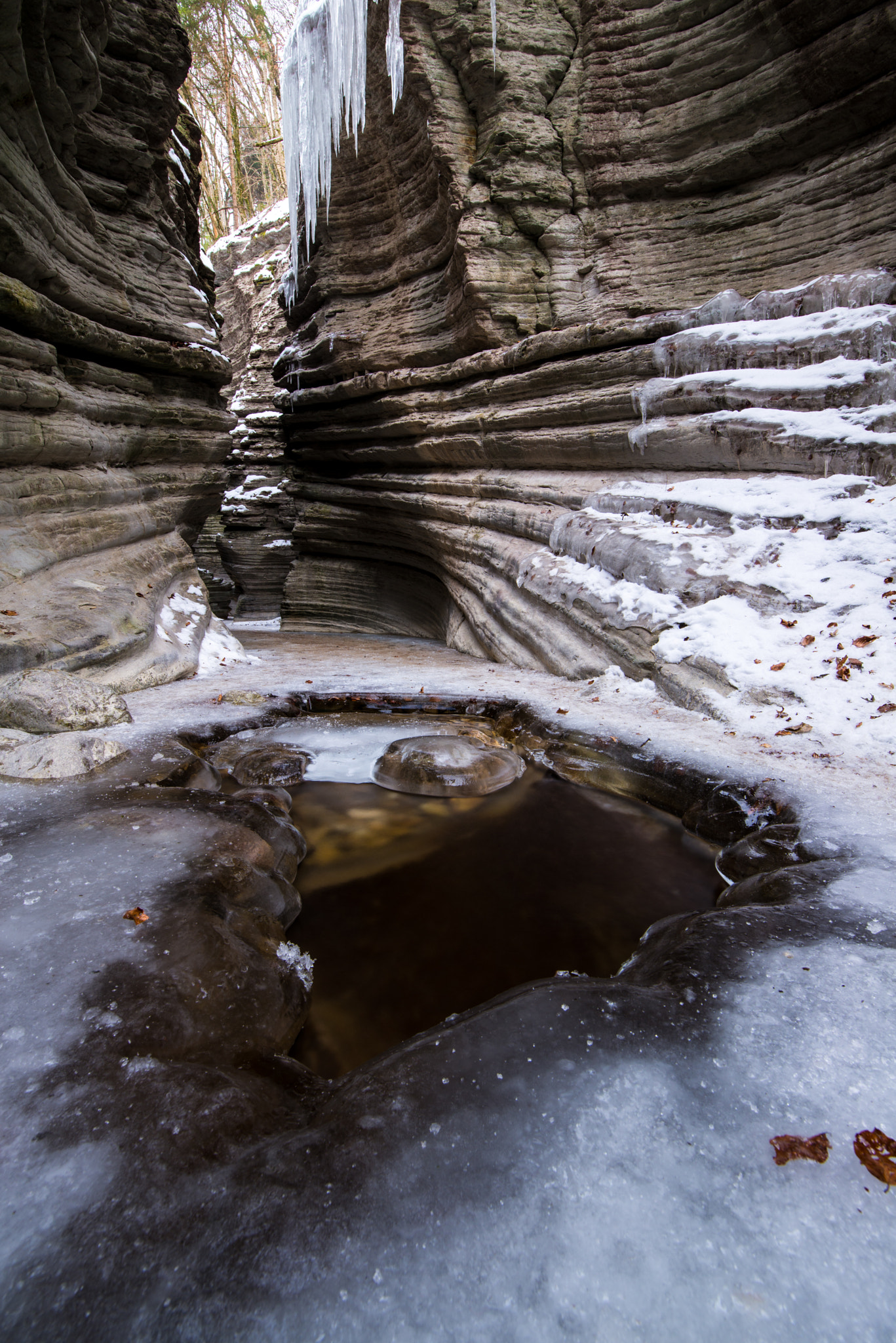 Tamron SP 15-30mm F2.8 Di VC USD sample photo. Ice canyon. photography