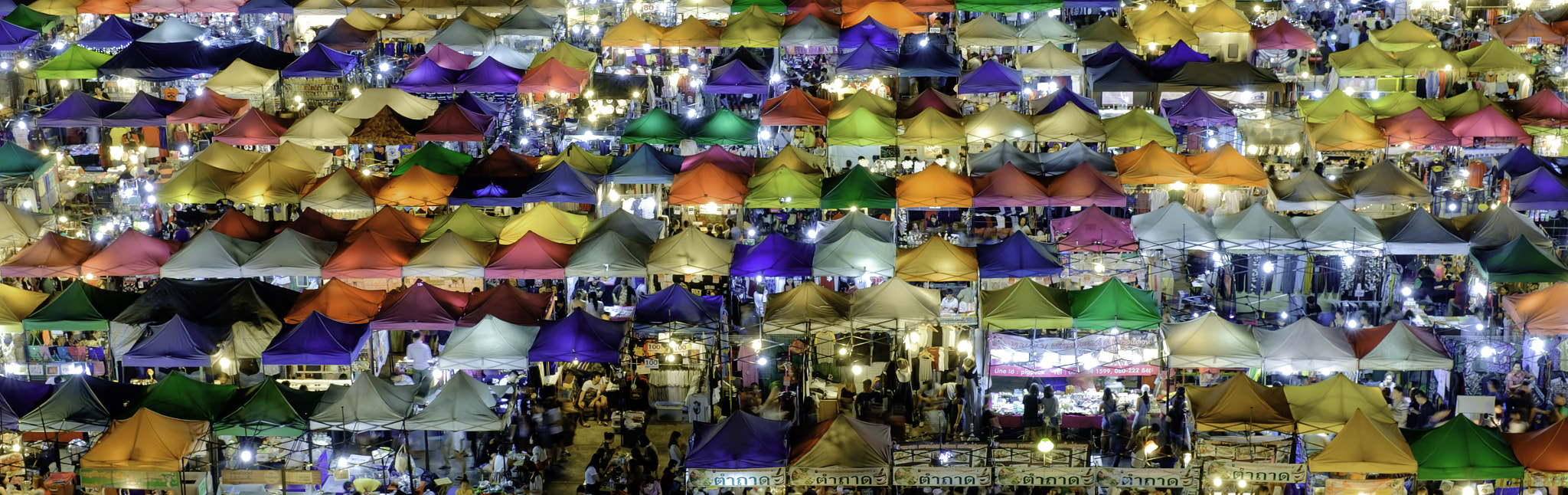 Fujifilm X-T10 + Fujifilm XF 16-55mm F2.8 R LM WR sample photo. Train market ratchada bangkok thailand. night market. coulour fu photography