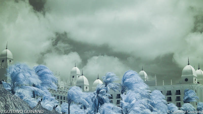 Olympus PEN E-PL3 sample photo. Infrared aruba photography