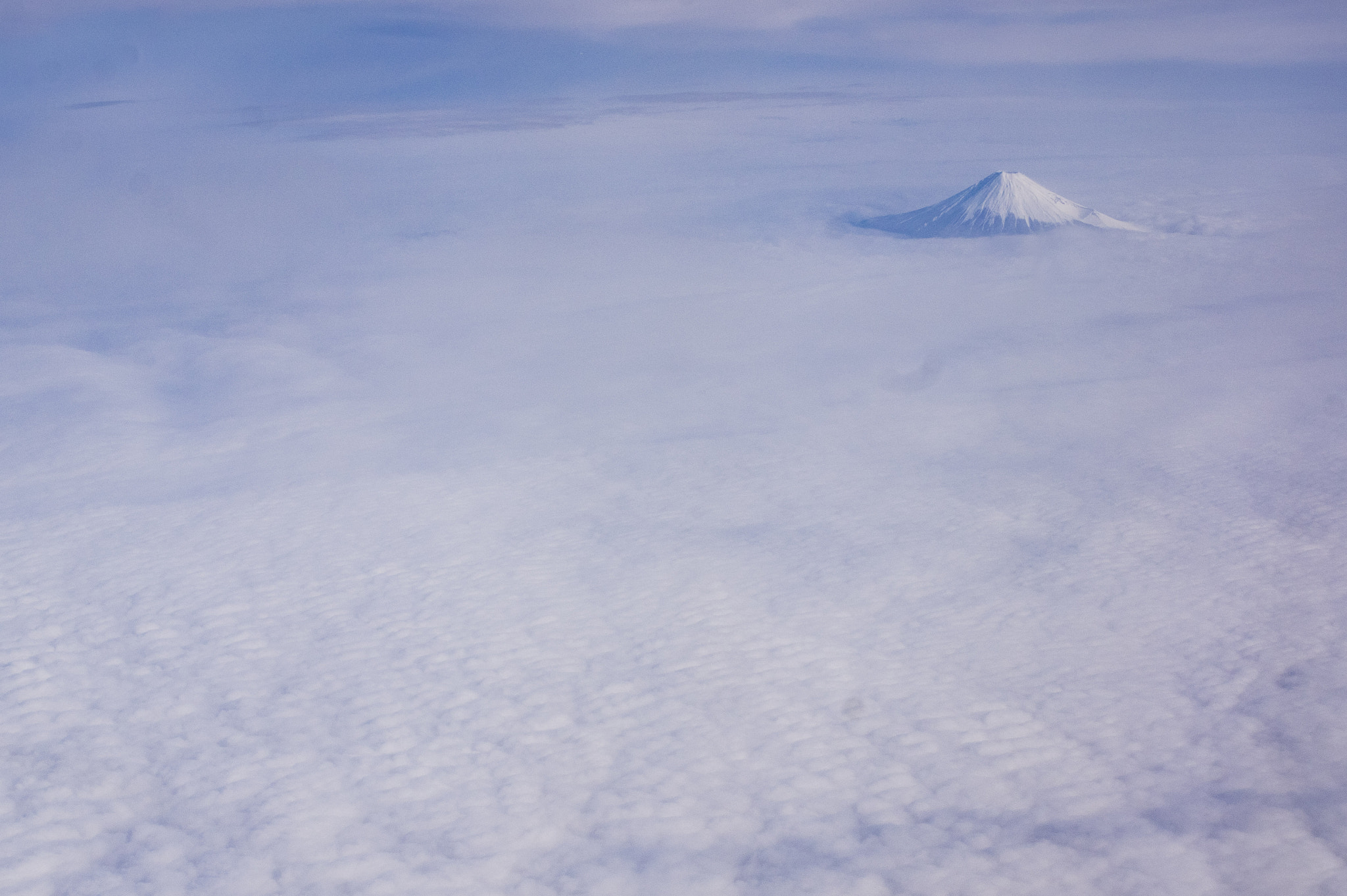 Pentax K-3 sample photo. Mt.fuji over the cloud photography