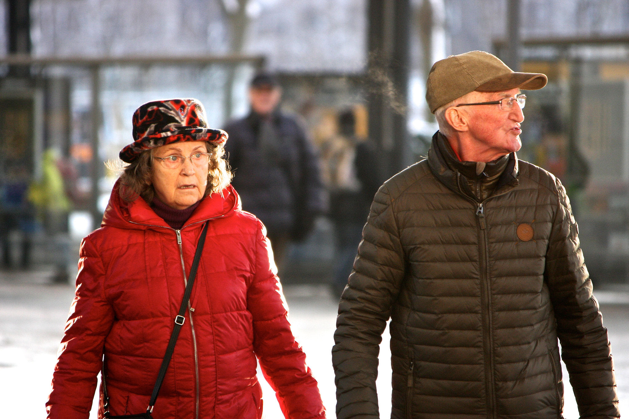 Canon EOS 40D sample photo. Old couple photography
