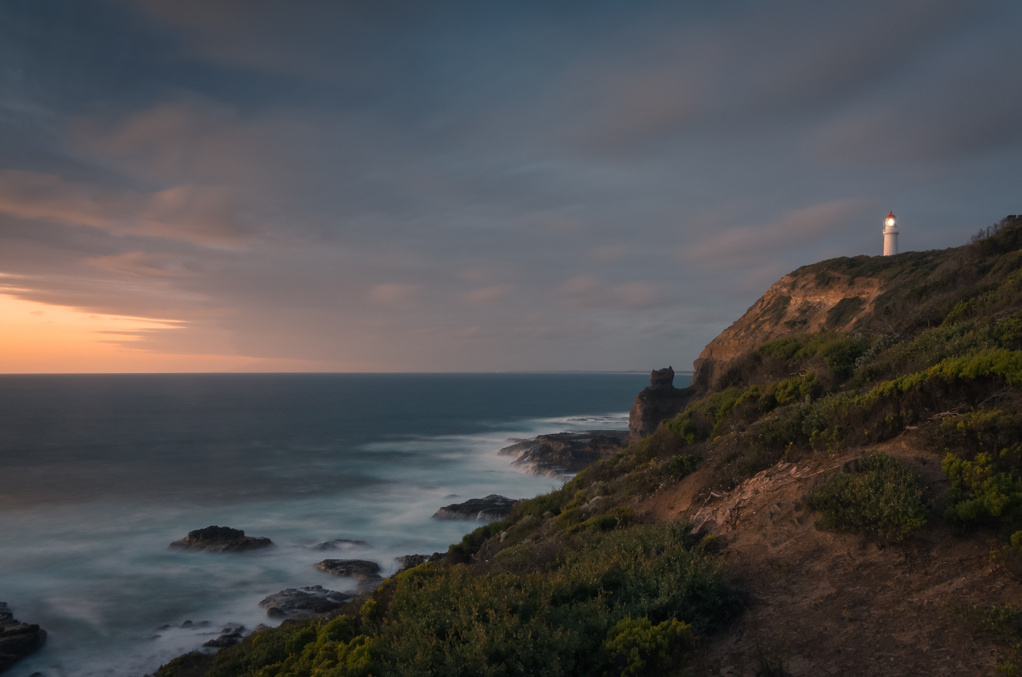 Pentax smc DA 16-45mm F4 ED AL sample photo. Cape schank light house photography