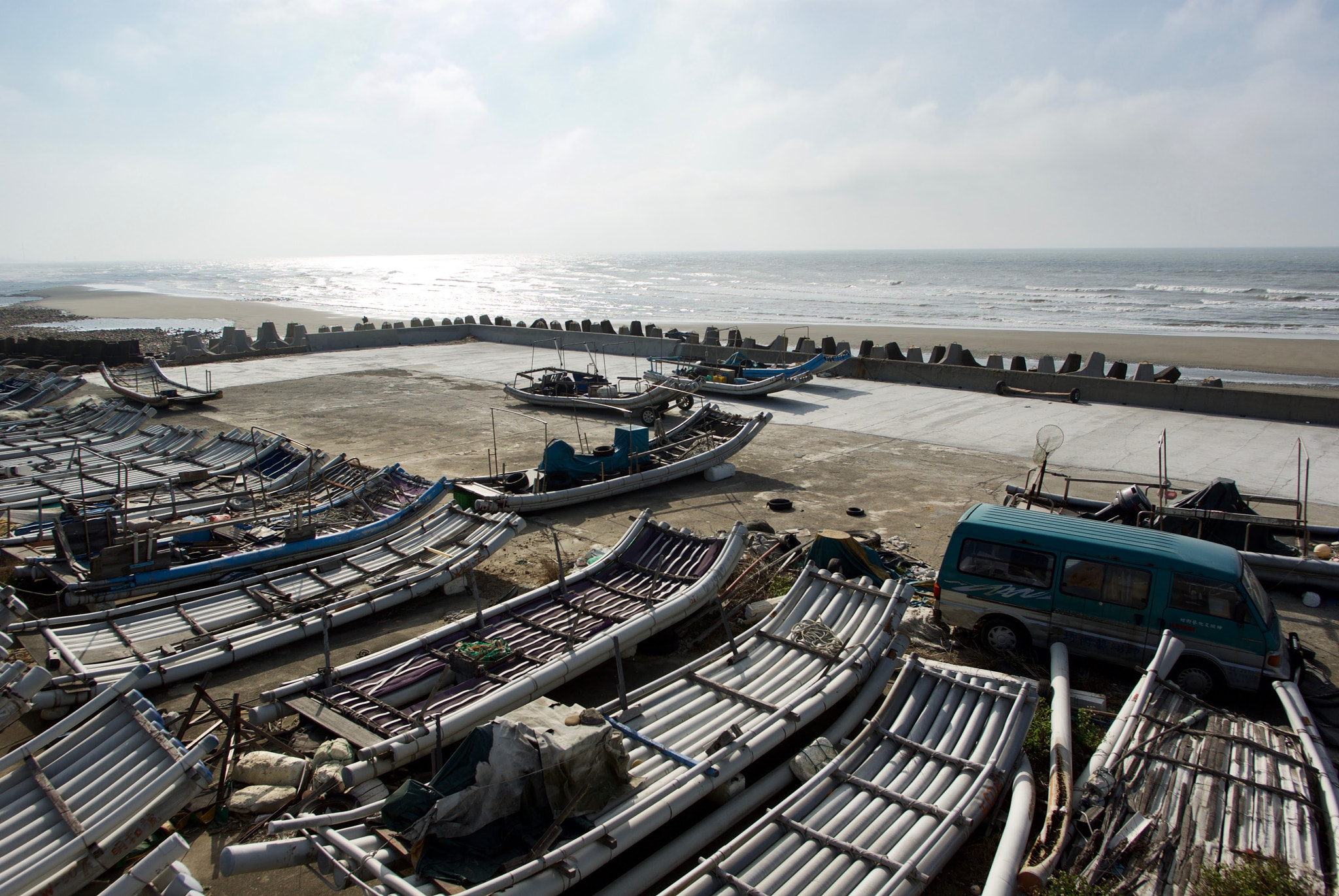 Pentax K200D + Pentax smc DA 15mm F4 ED AL Limited sample photo. Fishermen's village photography