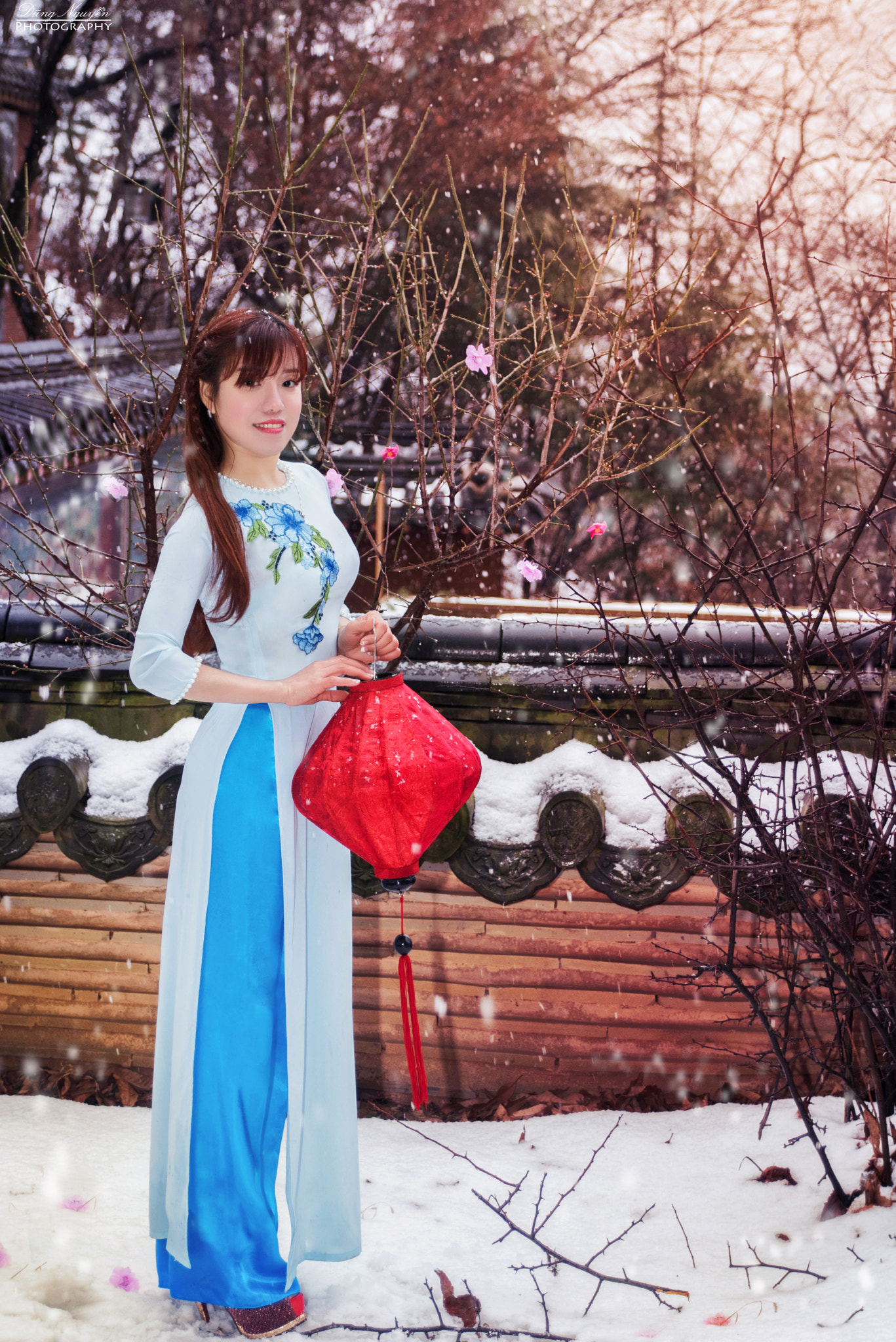 Nikon D750 sample photo. Ao dai photography