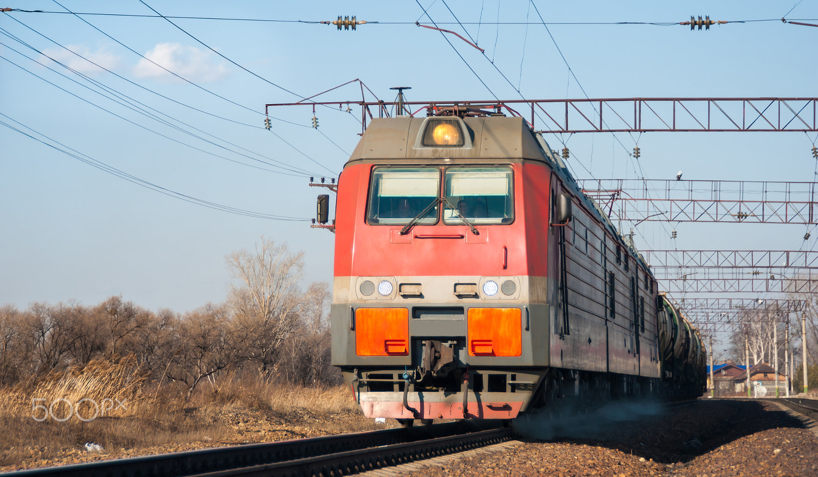 Nikon D3000 sample photo. Train photography