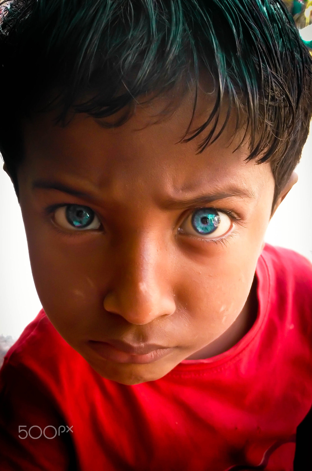 HUAWEI GR5 sample photo. Blue eyed kido photography