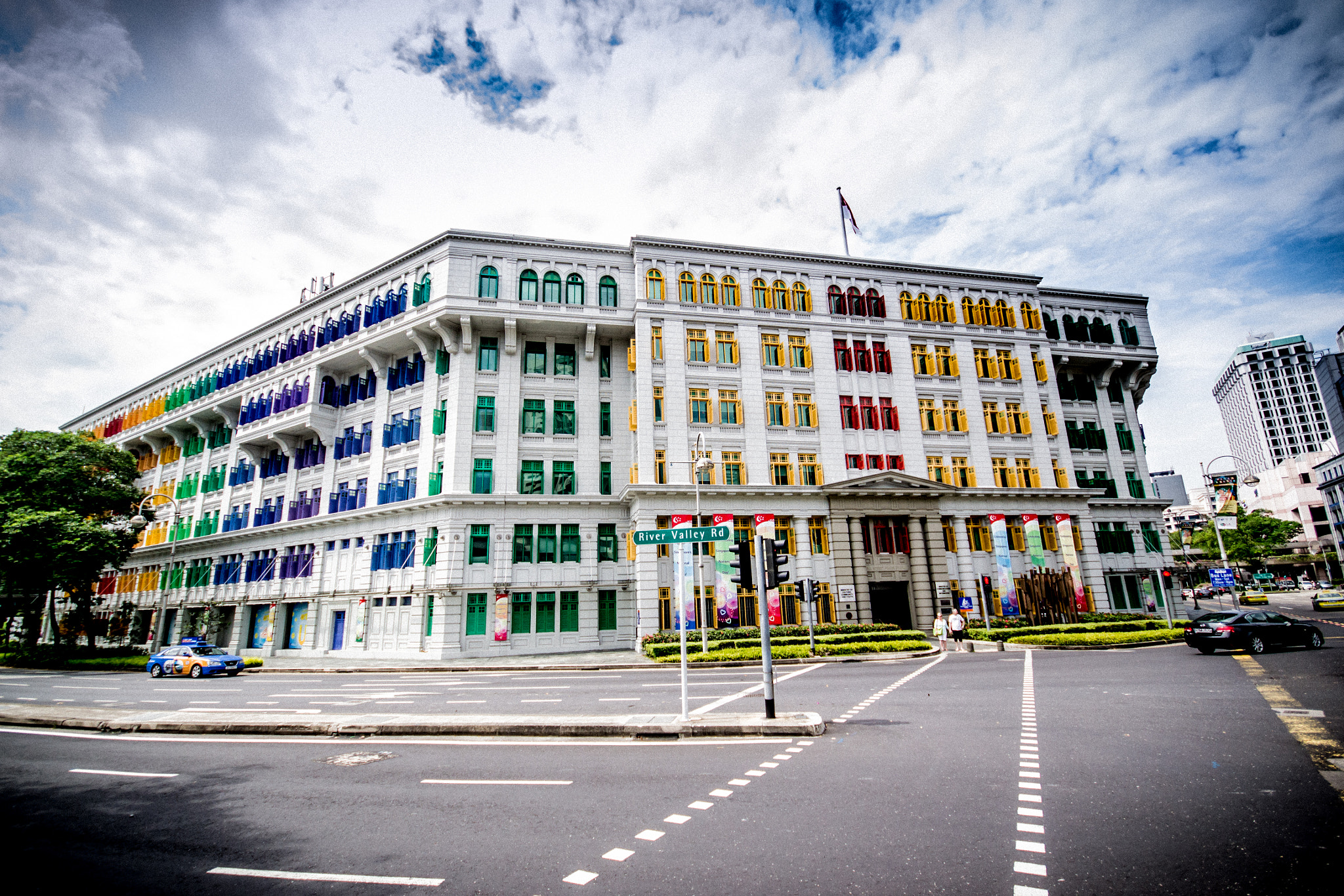 Sigma 10-20mm F4-5.6 EX DC HSM sample photo. Streets of singapore photography