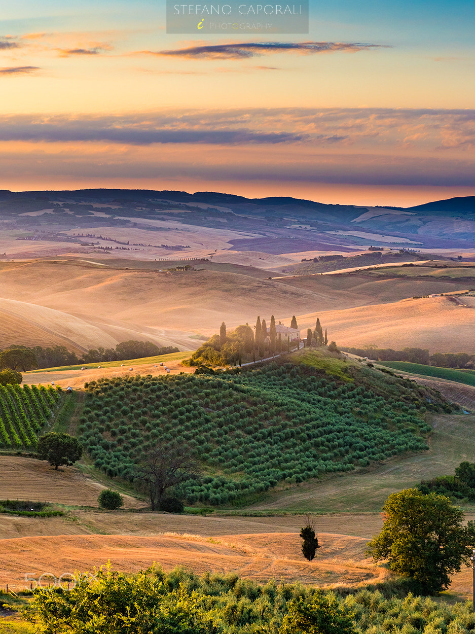 Olympus OM-D E-M5 II + Olympus M.Zuiko Digital ED 40-150mm F2.8 Pro sample photo. Val d'orcia photography