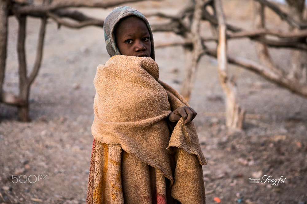 Canon EOS-1D X sample photo. Himba of namibia photography