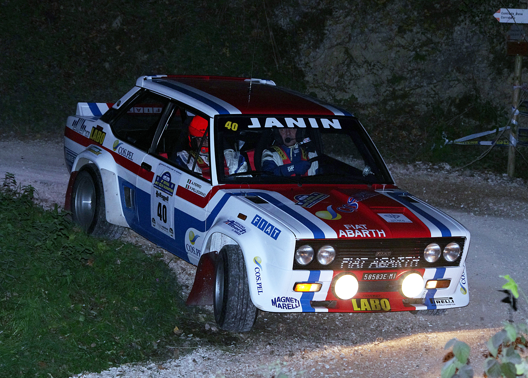 Pentax K-5 sample photo. Fiat 131 abarth photography