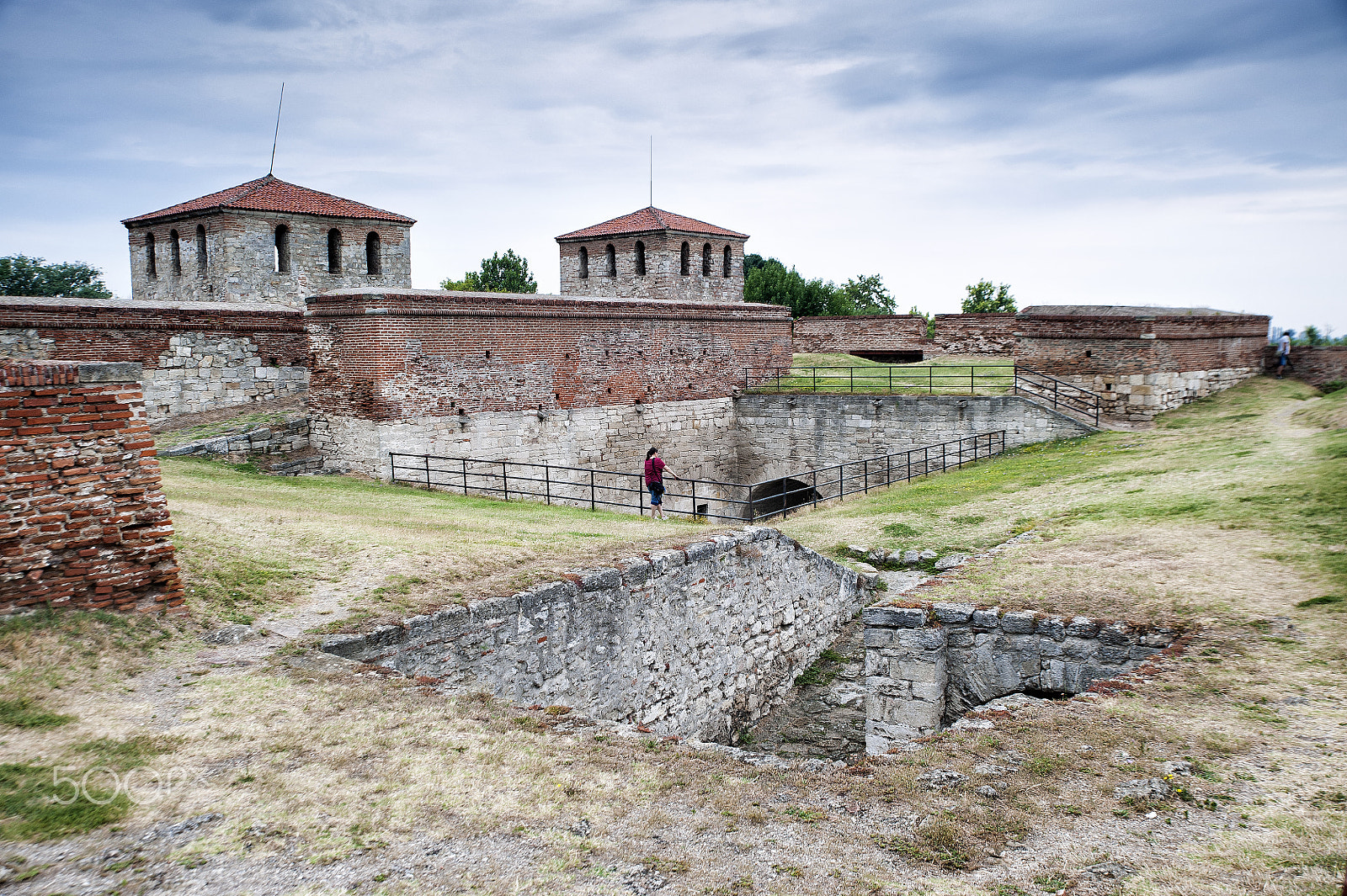 Tamron SP 24-70mm F2.8 Di VC USD sample photo. Interior view of baba vida fortress. bulgaria. photography
