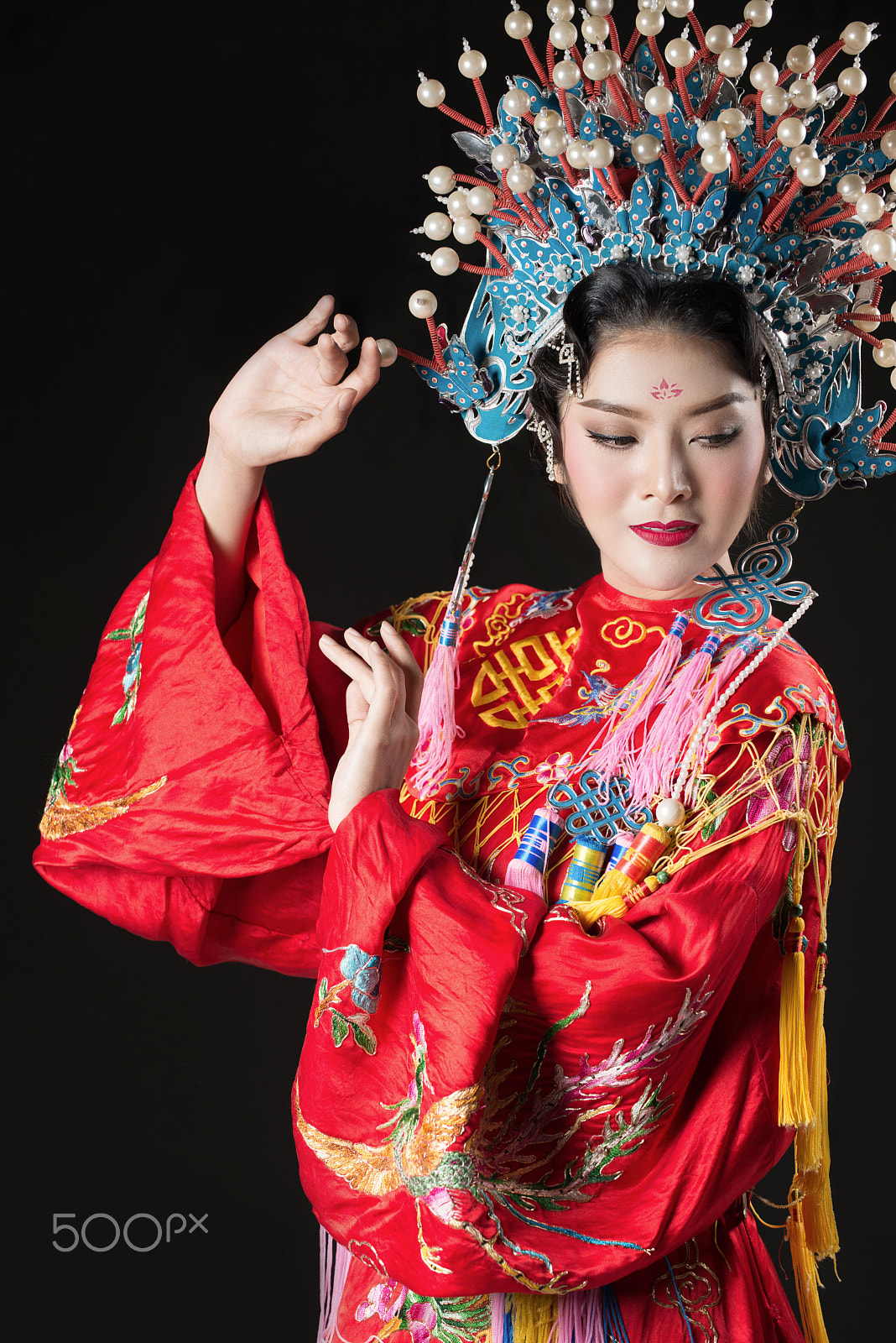 Nikon D800E sample photo. Chinese traditional woman .beautiful women wearing national cost photography