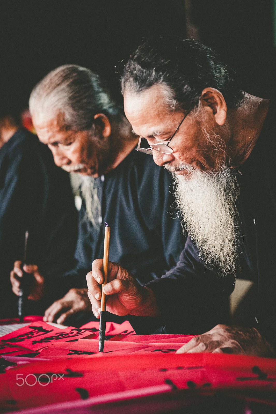 Sony a7 + Sony FE 70-200mm F4 G OSS sample photo. Vietnamese calligraphy photography