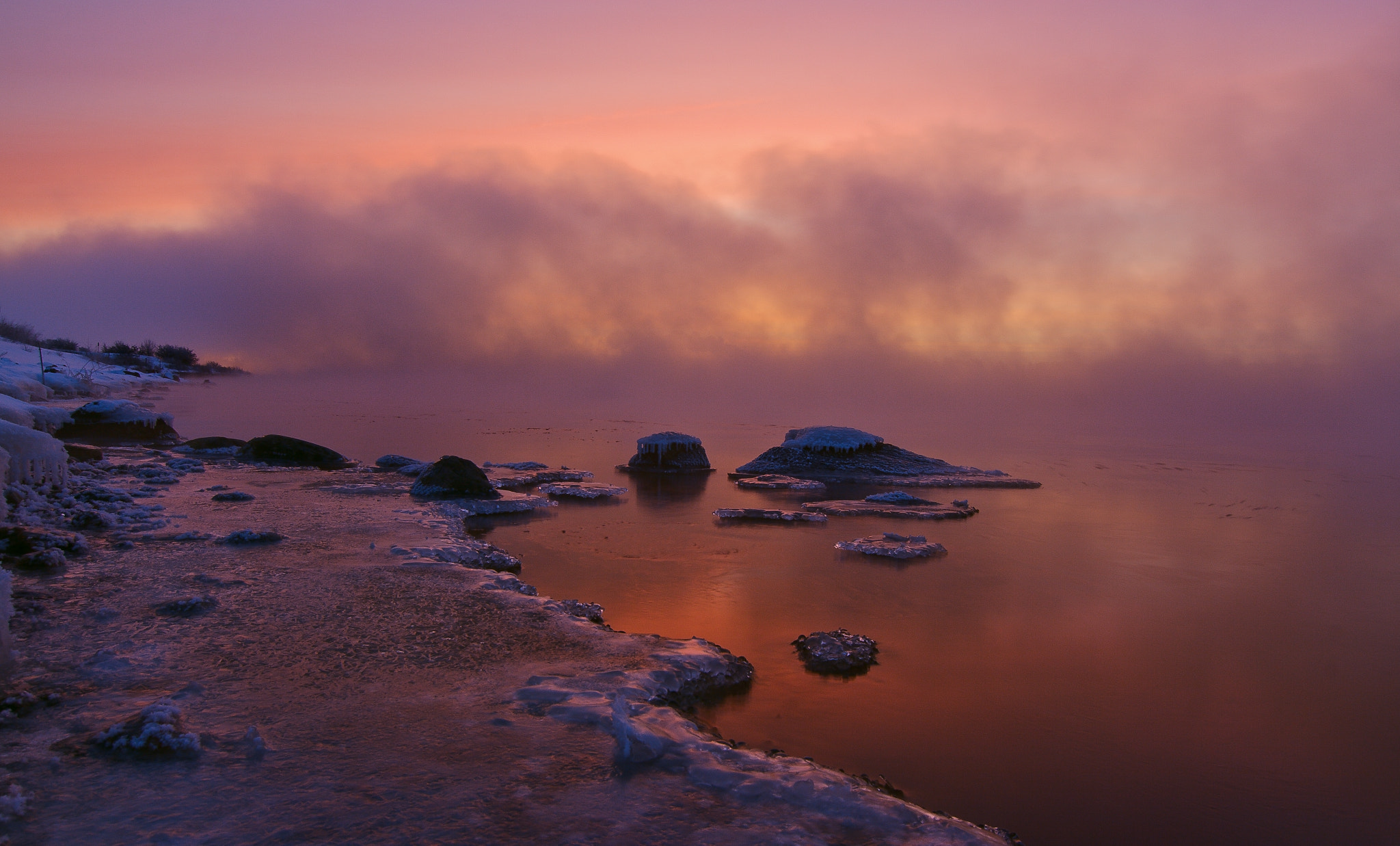 Tokina AT-X Pro 12-24mm F4 (IF) DX sample photo. Рассвет на Волге / dawn on the volga river photography