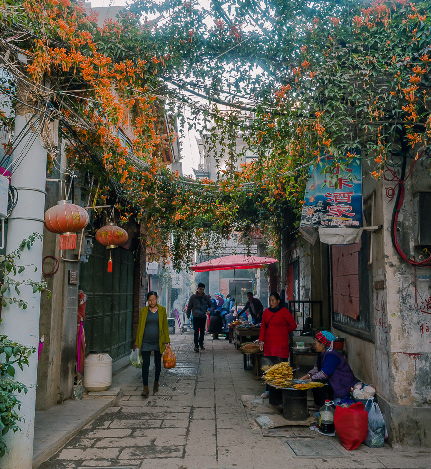 Samsung NX500 sample photo. Street of suanglang photography