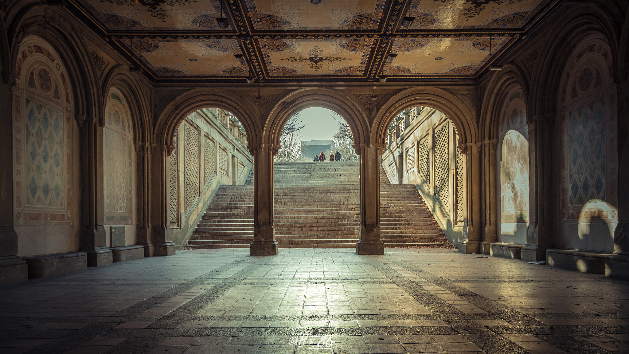 Canon EOS 650D (EOS Rebel T4i / EOS Kiss X6i) sample photo. Bethesda arcade - central park - ny photography