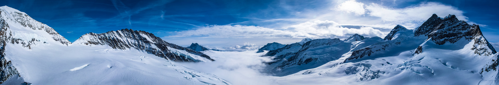 Olympus PEN E-PL7 sample photo. View from jungfraujoch - the 2nd photography