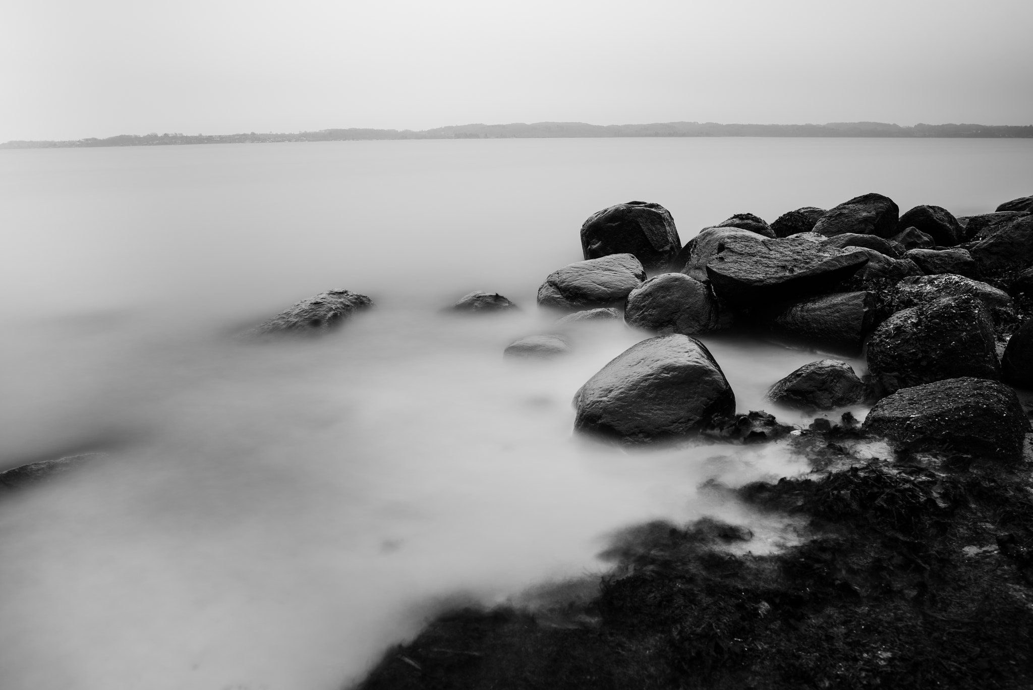 Samyang 12mm F2.8 ED AS NCS Fisheye sample photo. Ghostly rock photography
