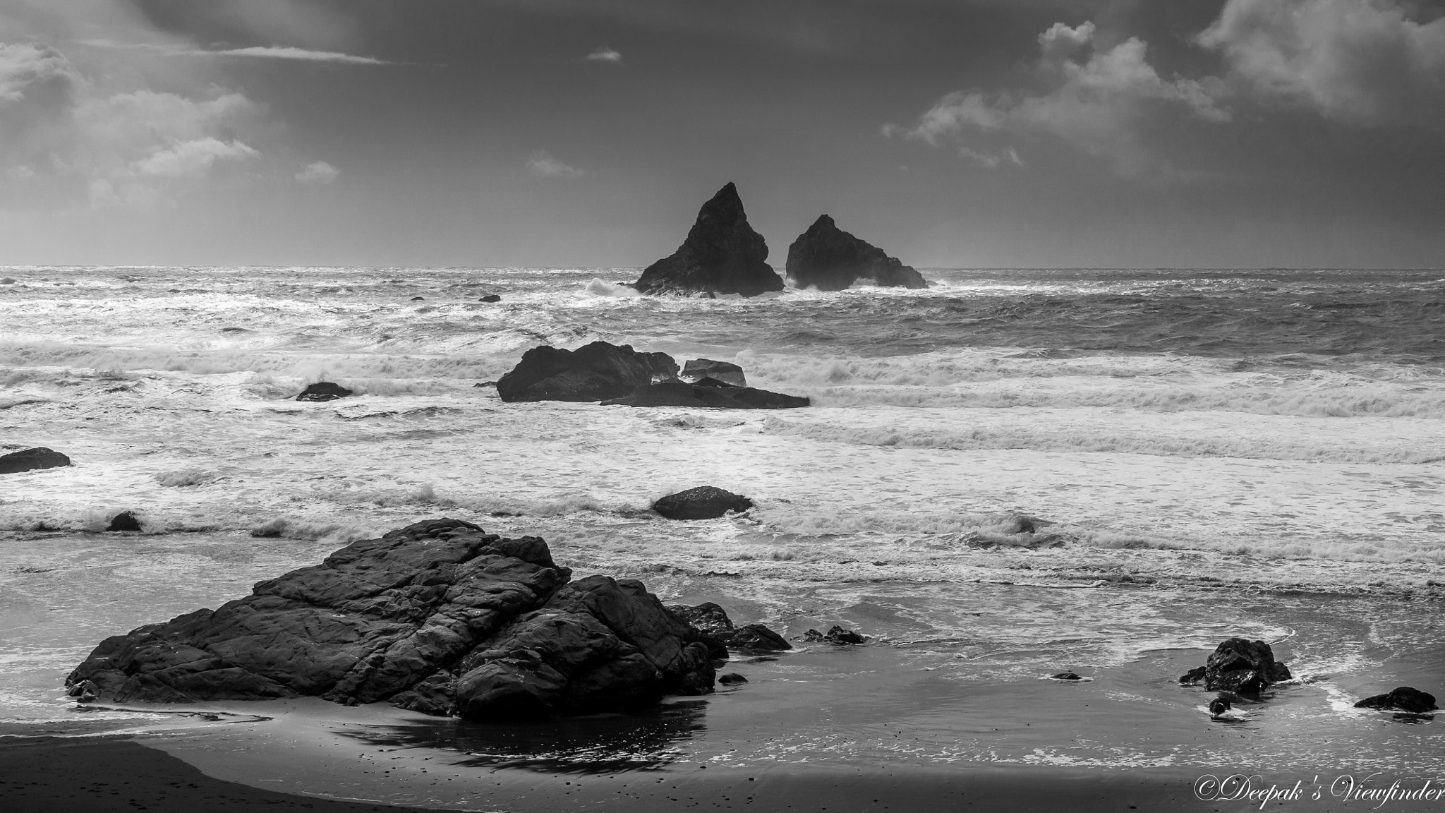 Canon EF 28-135mm F3.5-5.6 IS USM sample photo. Rocky oregon shores... photography