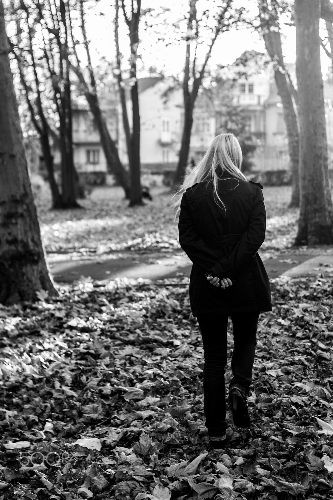 Canon EOS 1300D (EOS Rebel T6 / EOS Kiss X80) + Canon EF 50mm F1.8 II sample photo. Girl in the autumn park ii. photography