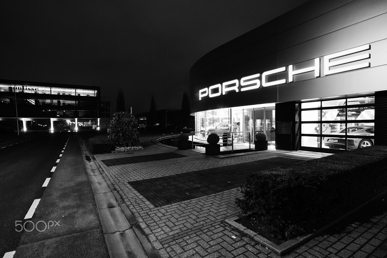 ZEISS Touit 12mm F2.8 sample photo. Porsche centrum twente, enter, the netherlands photography