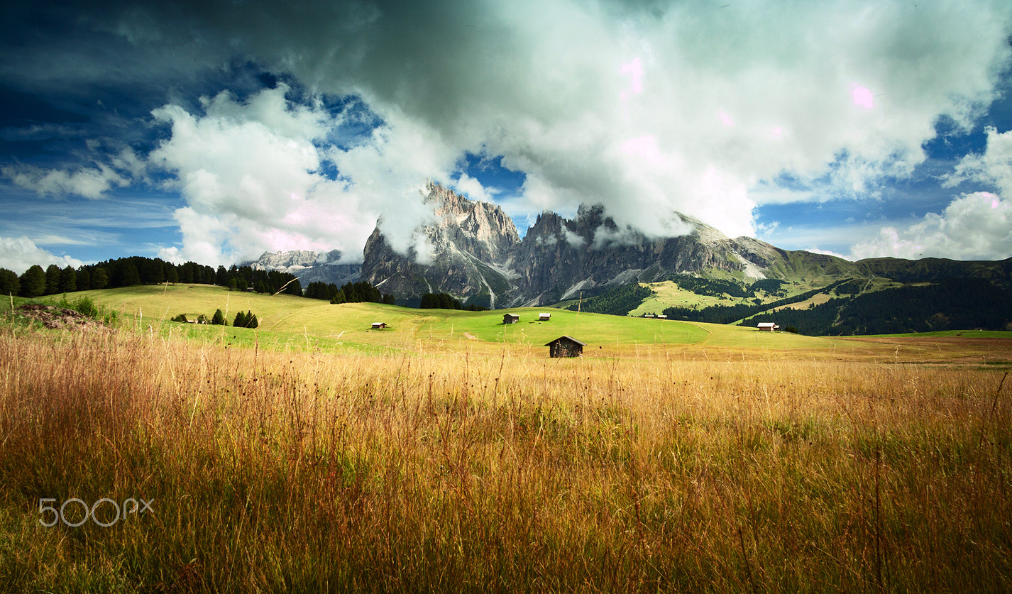 Canon EOS 50D + Canon EF-S 17-85mm F4-5.6 IS USM sample photo. Dolomite mountains photography