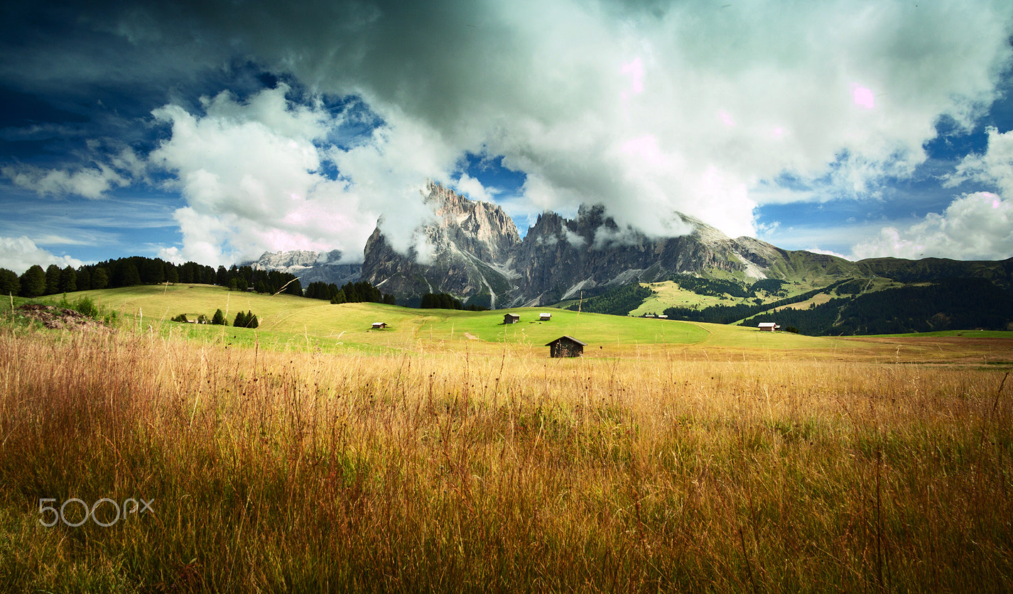 Canon EF-S 17-85mm F4-5.6 IS USM sample photo. Dolomite mountains photography