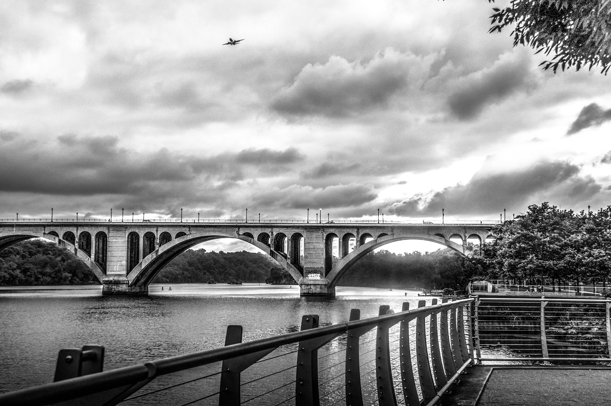 Sigma 18-200mm F3.5-6.3 DC OS HSM sample photo. Key bridge photography