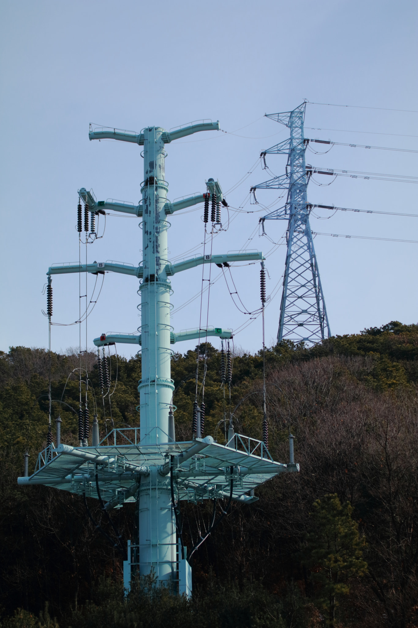 Sigma 70-200mm F2.8 EX DG OS HSM sample photo. 전기와 산 photography