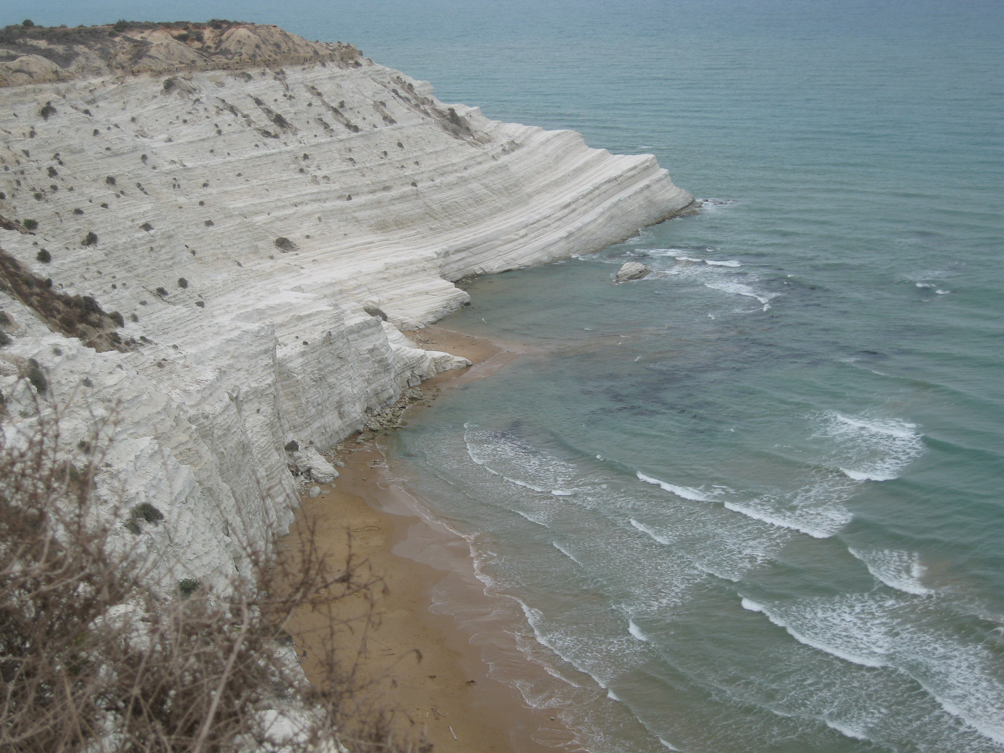 Canon DIGITAL IXUS 750 sample photo. La scala dei turchi photography